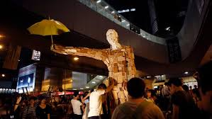 This is a special character, not. New Image Of The Hong Kong Protests Umbrella Man The New York Times