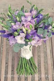 Purple Lisianthus Blue Roses Purple Veronica Lavender Freesia With Eucalyptus Purple Wedding Flowers Purple Wedding Bouquets Flower Bouquet Wedding