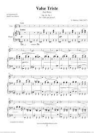 One of the most hauntingly moving pieces for the violin is the appalachian waltz ashokan farewell. if you'd like to develop your skills more as a violinist so that you too can captivate an audience with musical expressions, try one of our online violin classes today! Sibelius Valse Triste Op 44 No 1 Sheet Music For Violin And Piano