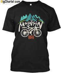 The Bigchartel Mountain Bike Black T Shirt Mountain Bike Black T Shirt Bike Shirts Cycling T Shirts Bike Shirt Design