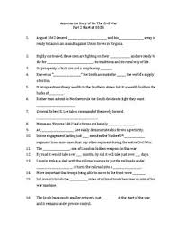 america the story of us the civil war worksheet part 2 by kurt ruffley