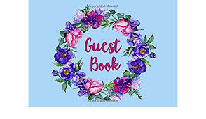 When organizing flowers for funerals. Guest Book Light Blue Funeral Guestbook Pink Purple Floral Wreath Flowers Elegant Classic Sign In Book For Memorials Wakes Remembrance Celebration Book Death Bereavement 150 Pages 8 25 X 6 Memorial Guest