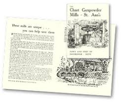 Chart Gunpowder Mills The Faversham Society