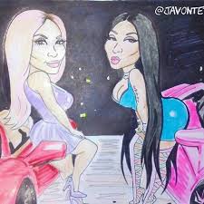Blac Chyna Nicki Minaj Video Pin On Nicki Minaj