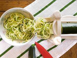 The best way to store your spiralized vegetable noodles is to refrigerate them in glass containers that are lined with paper towels. Everything You Ever Wanted To Know About Zucchini Noodles And Zoodles Slender Kitchen