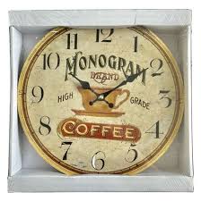 Free shipping on orders over $25 shipped by amazon. Coffee Theme Wall Clock Kitchen Decor Nib And 50 Similar Items