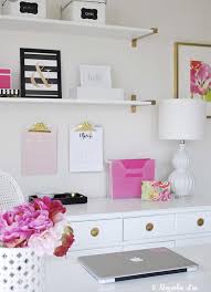 Kate Spade Inspired Office Cozy Home Office Home Office Space Home Office Organization