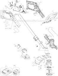 Black & decker 20v max cordless weed eater. Black And Decker 36v String Trimmer Lst136 Ereplacementparts Com