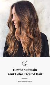 Just color your hair one more time, paying special attention to the blotchy bits. How To Maintain Your Color Treated Hair The Everygirl