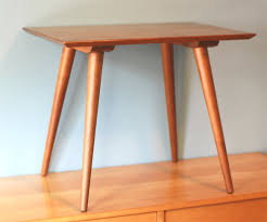 The exterior walnut is finished with a combination of shellac and wipe on polyurethane. Mid Century Table Legs Insider Ideas