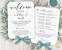 Printable Wedding Fan Programs Templates Free