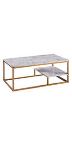 Marble, glass top, retro, nesting, and contemporary are just a few of our coffee table designs to make your home beautiful. Amazon Com Versanora Marmo Coffee Table Faux Marble Brass Home Kitchen