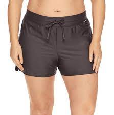 Zeroxposur Drawstring Swim Shorts Plus Size 22w Slate New Msrp 52 00 Ebay Swim Shorts Shorts Drawstring