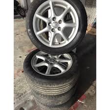 (rujuk gambar, sport rim berbibir yang berwarna merah di tengahnya nampak lebih kecil.) salam kdi, saya ada p survey sportrim size 17 brand gtr sport kaler hitam dan tayar 205/50 brand viking. Original Rim Japan Toyota Camry Estima Alphard Innova Wish Included Tyre Continental Made In Romania Shopee Malaysia