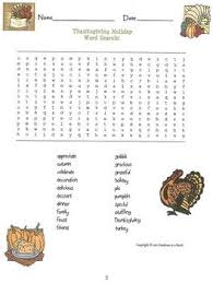 This Decorative Quot Meaning Of Thanksgiving Quot Handout Will Remind Students To Be Thankful For Th Thanksgiving Gratitude Holiday Word Search Holiday Words