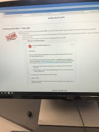 Phishing Scam Going Out Officedepot