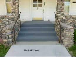 For design and installation, the price can be around $2,000 for a relatively simple, small outdoor ramp. Can You Carpet Exterior Concrete Stairs Indoor Outdoor Carpeting Youtube