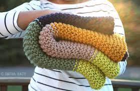 Afghans in sections knitting patterns. The Handknit Color Blocked Afghan 5 Color Blanket Smiling Colors