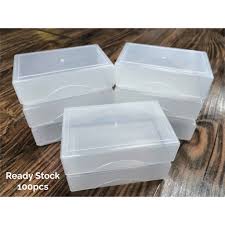All boxes in stock for immediate delivery ship within 24 hours from 7 nationwide locations letter head boxes letterheadboxes stationary boxes stationery boxes Namecard Box Business Card 100pcs Plastic Box Shopee Malaysia