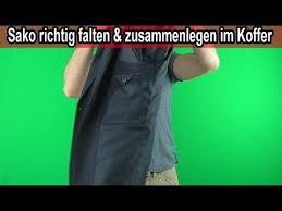 Sakko Richtig Zusammenlegen Falten Fur Koffer Jackett Faltenfrei Fur Reise Packen Anleitung Youtube Jackett Reise Packen Koffer
