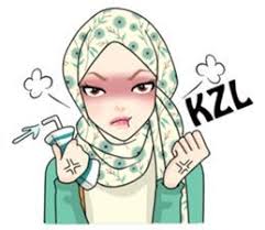 Buat Chat Kamu Lebih Asyik Dengan Hijab Gaul Stiker D My Blog Gadis Lucu Ilustrasi Lucu Kartun