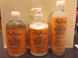 I Bought It Sheamoisture Low Porosity Protein Free Shampoo Conditioner Detangler Shea Moisture Products Shampoo Free Low Porosity Hair Products