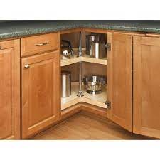 Rev A Shelf 4wls472 28 52 28 In Wood Kidney Lazy Susans 2 Shelf In 2021 Kitchen Cupboard Designs Rev A Shelf Corner Kitchen Cabinet