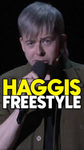 It’s surprisingly delicious, #freestyle #freestylerap #comedy #haggis