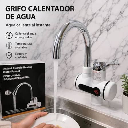 Shopping Itaipu 🔴 | GA824-10AA1110 Grifo de agua con calefacción  inoxidable . Sistema de grifo de calentador de agua eléctrico instantáneo  Bajo consumo... | Instagram
