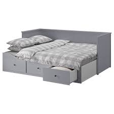 If you like white bedroom furniture ikea, you might love these ideas. Hemnes Day Bed Frame With 3 Drawers Grey 80x200 Cm Ikea