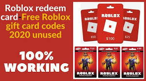 Players can redeem robux while they last. Roblox Redeem Card Free Roblox Gift Card Codes 2020 Unused Thanks To This Fantastic Roblox Gift Ca Roblox Gifts Free Gift Card Generator Gift Card Generator