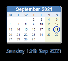 You should have a positive frame of mind and try to extract good things from bad experiences. 19 September 2021 Calendar With Holidays And Count Down Nzl