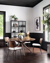 They demonstrate that your family is close because you eat together. Jared Dining Chair Acorn Heavy Linen Hughes Collection Round Dining Table Modern Mid Century Modern Dining Table Round Mid Century Modern Dining Room