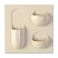 Store supply warehouse offers whole shelving brackets and glass shelf brackets. Easikitchen Innovative Wall Floating Shelf Brackets Plastic Storage Bins Strong Self Adhesive Hanging Shelves For Kitchen Bathroom Fridge Hallway Functional Design For Garage Organizer Khaki Buy Online In Antigua And Barbuda At