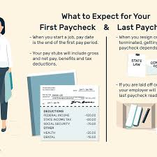 When You Can Expect To Get Your First And Last Paycheck