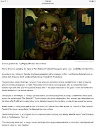 Pin On Five Nights At Freddy S