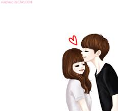 Kartun Animasi Korea Romantis Cium Kening Love Cartoon Couple Cute Love Stories Cartoon Girl Images