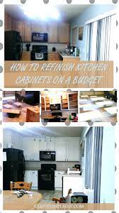 How To Refinish Kitchen Cabinets On A Budget Keep It Simple Diy Kitchen Cabinets On A Budget Refinish Kitchen Cabinets Finish Kitchen Cabinets
