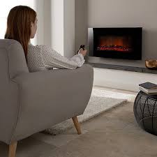 5.0 out of 5 stars 1 rating. Blyss Dovhy Curved Glass Front Panel Black Glass Effect Electric Fire Diy At B Q