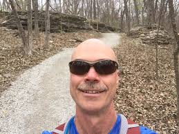 Hiking at Burr Oak Woods Park in Blue Springs, Missouri