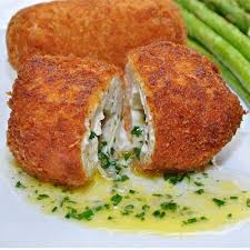 Marco Pierre White S Chicken Kiev With Garlic Fresh Parsley Butter Skinless Chicken Breasts Eggs Plain Fl Chicken Kiev Chicken Kiev Recipe Chicken Recipes