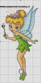 Each design is simple enough that you can stitch it in a few hours. 44 Cross Stitch Tinkerbell Ideas Cross Stitch Disney Cross Stitch Stitch