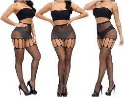 HSQSMWJ Sexy Fishnet Bodystockings Stockings Fish Net Pantyhose Mesh Tights  Perspective Leggings