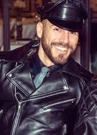 Pin On Leather Up Men