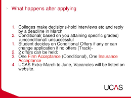 What is next in the ucas university application cycle? Studying Outside Ireland Ppt Download