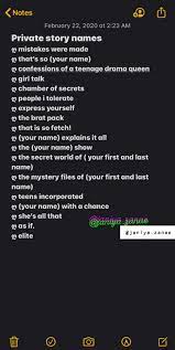 Funny Private Story Names For Sc Dark Humor Latest Memes