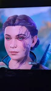 Saw someone make a similar Tav earlier, couldn't shake the comparison to  Beast Boy from Teen Titans, and so my Moon Druid Wood Half Elf Beast Boy  was born 😅