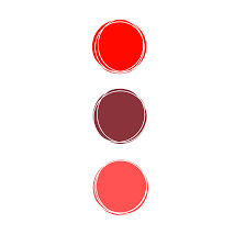 Pantone Red Circle Circulo Rojo Aesthetic Tumblr Freetoedit Bullet Journal Lettering Ideas Aesthetic Stickers Bullet Journal Font