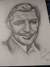 Drawing clark gable