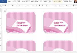 Going to class, on a break from work—review cards on the app or from any device. How To Create Vocabulary Flash Cards In Word